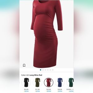 Maternity dress, large